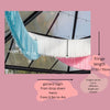 Custom Ceiling Fringe Garland for Wedding, Birthday & Party Decor