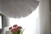 Large white paper pom poms 10psc 37cm/12” tissue paper flowers Wedding birthday baby shower bridal shower decor eco friendly wedding gift