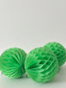 Apple Green paper honeycomb ball party decorations various sizes wedding forest birthday party baby shower bridal shower spring easter decor
