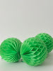 Apple Green paper honeycomb ball party decorations various sizes wedding forest birthday party baby shower bridal shower spring easter decor