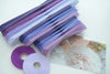 Purple paper pom pom party decoration set Lilac lavender iris paper flowers wedding paper flowers birthday party baby shower bridal shower