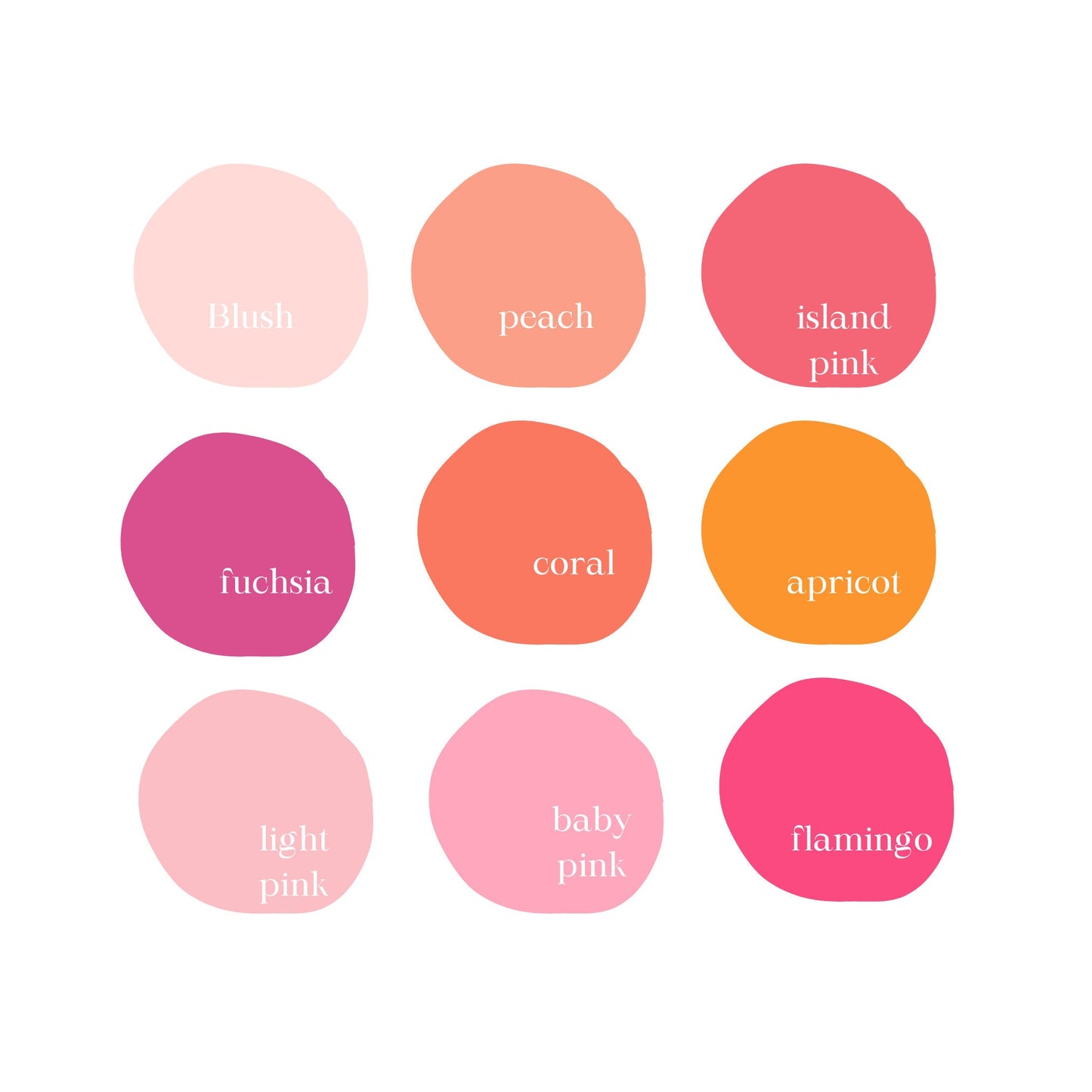 Pink blush peach coloured tissue paper sheets 30x20 inches - choose colour/pack size gift wrap