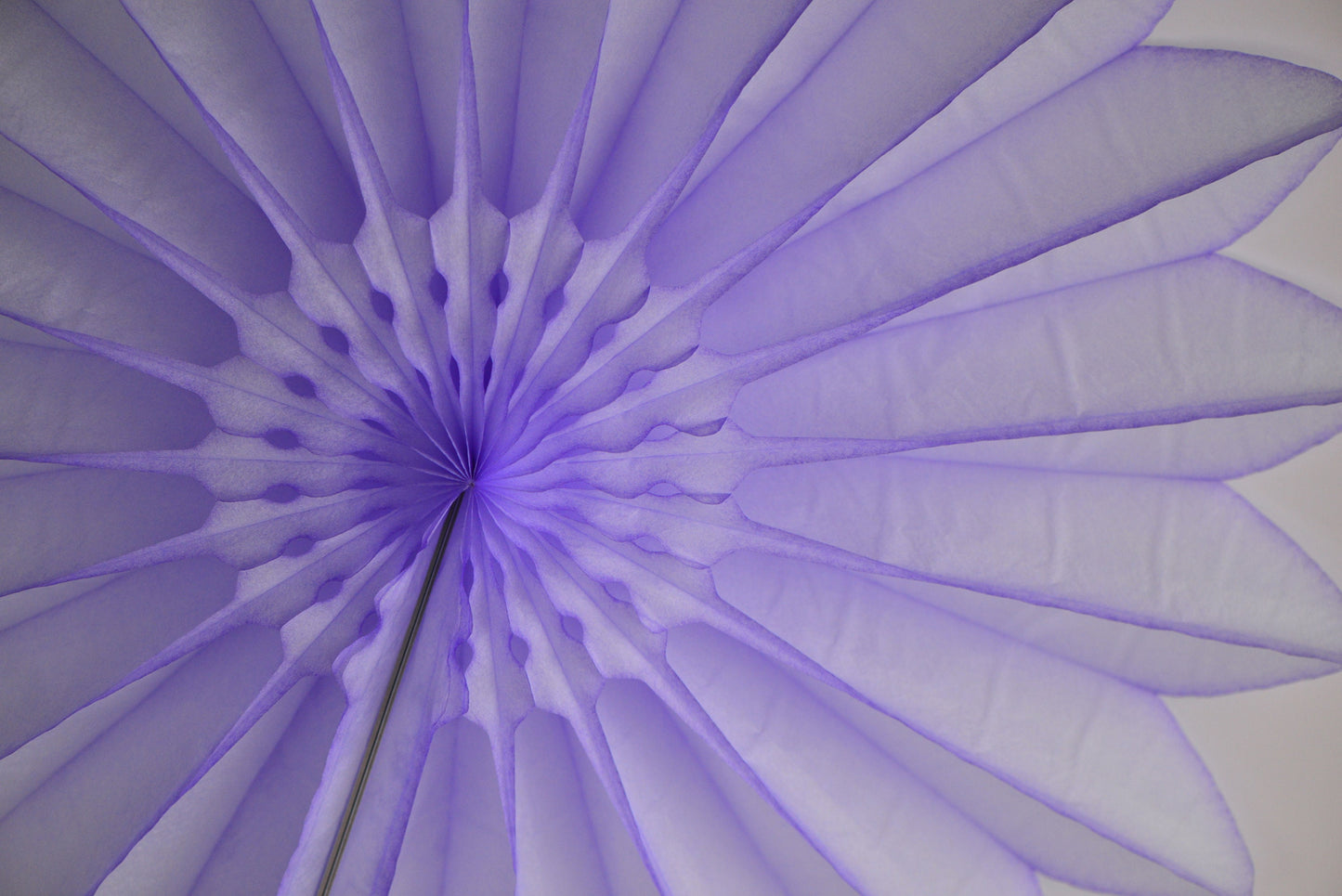 Huge lavender paper Fan  67cm  / 26" Decorative paper Fan lilac wedding birthday partyPaper Decor photo wall, backdrop eco friendly