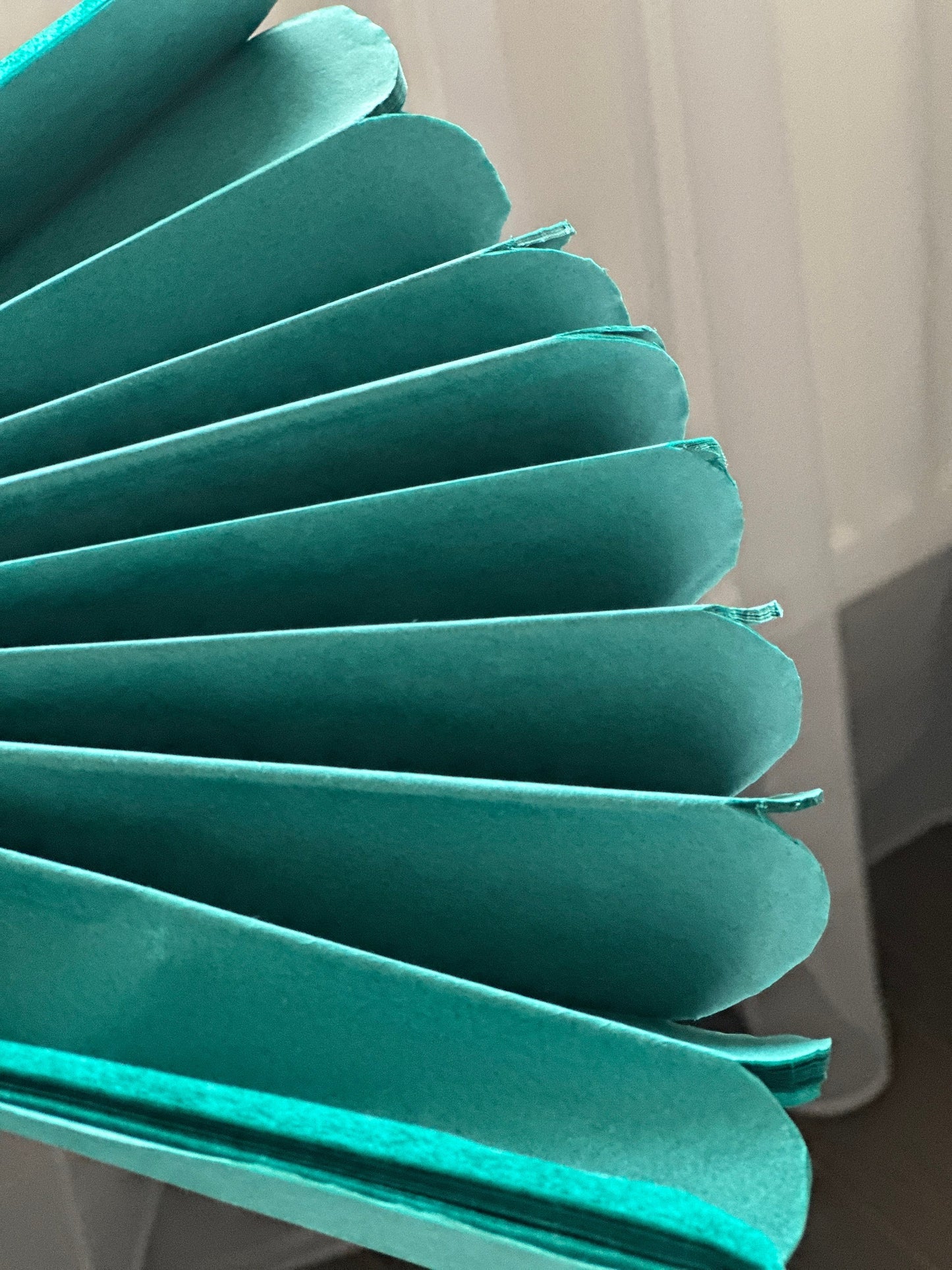 Teal tissue paper pom pom party decorations- various sizes-  wedding, Birthday party, hen party, bridal shower decor eco friendly decor gift