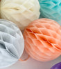 Mountain mist paper honeycomb ball party decoration light grey wedding birthday party baby shower Christmas home eco friendly decor gift