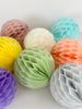 Light green paper honeycomb ball party decorations birthday party wedding pastel green table classroom decor baby shower bridal shower