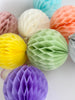 Light green paper honeycomb ball party decorations birthday party wedding pastel green table classroom decor baby shower bridal shower
