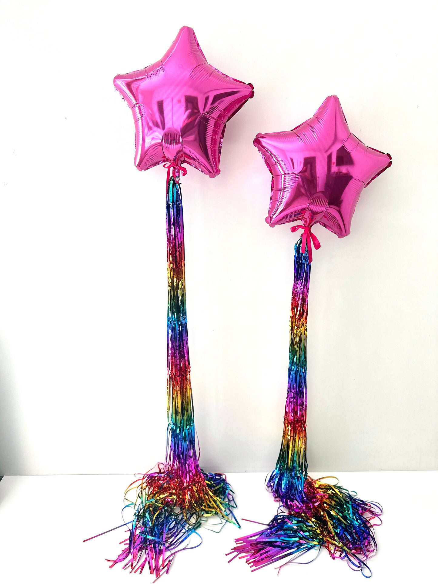 rainbow balloon tassel tail Metallic fringe tail Wedding party decor baby shower gift  Birthdays, Weddings, Decorations, Party Decor