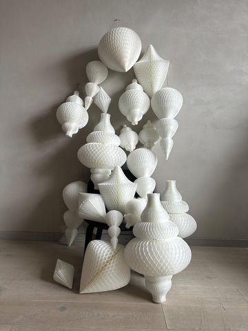 Huge Paper honeycomb ornaments decorations 67cm 26