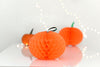 Large Paper Pumpkin honeycomb set 3 PSC sized  10” / 25cm tall halloween party decorations table decor Cute  fall home Decorations baby show