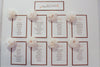 40 tiny paper pom poms garland | Baby shower garland | Blush rose paper flowers | Bridal shower decor | Baby shower decor