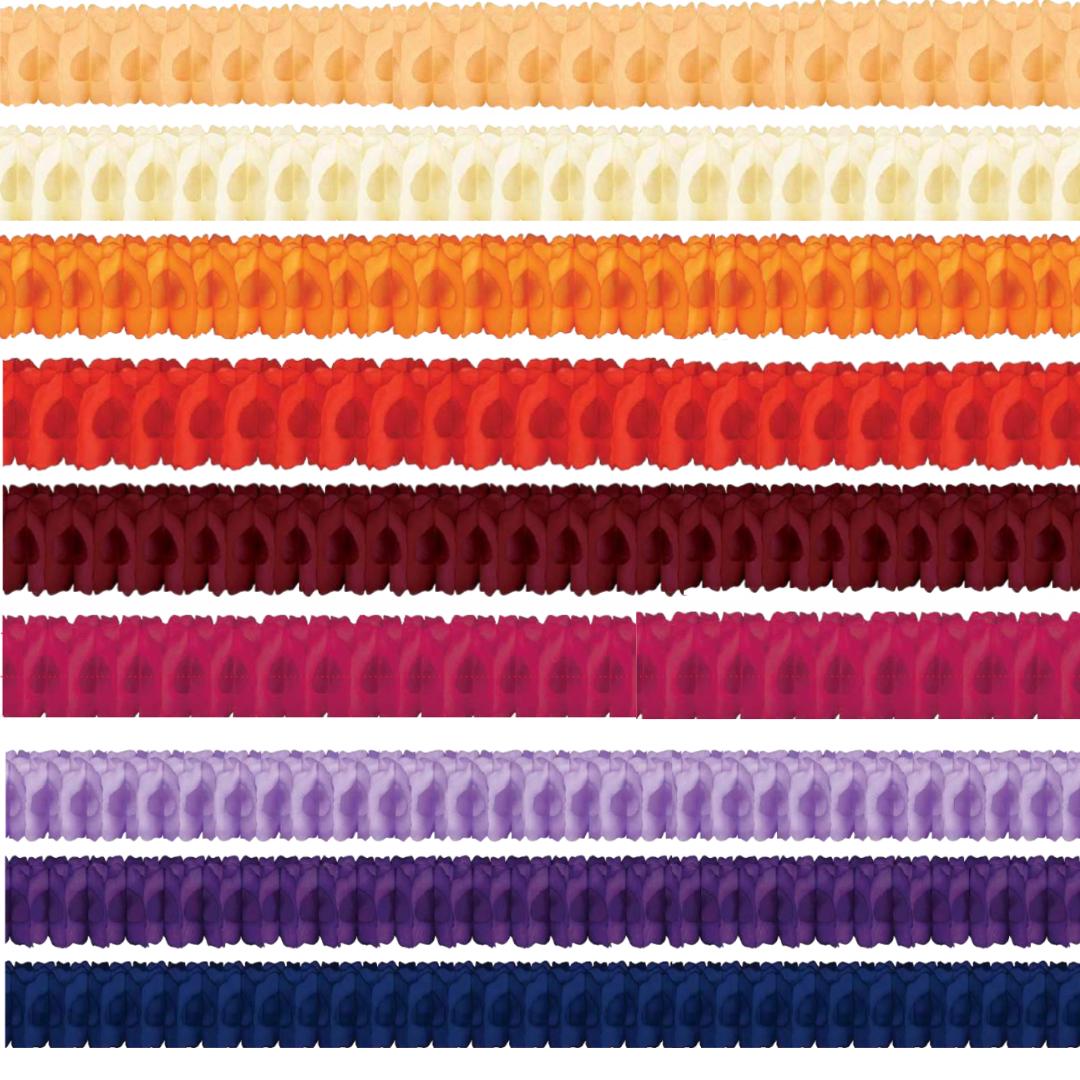 Reusable Tissue Paper Honeycomb Garland, Party Photo Backdrop, 11.8 ft, Baby Shower