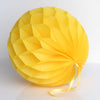 Buttercup paper honeycomb ball | Dark yellow - Birthday party decor | Tropical party decor