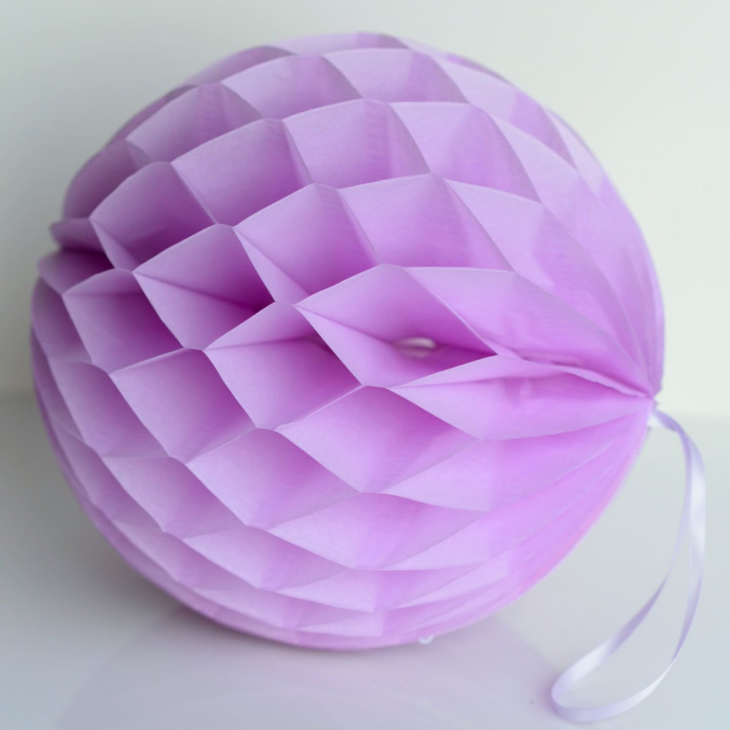 Lilac paper honeycomb ball party decorations various sizes wedding Bridal shower Baby shower unicorn birthday party decor gift eco friendly