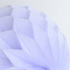 Mist paper honeycomb ball party decorations pale lilac Wedding, birthday party, baby shower, bridal shower, home decor gift