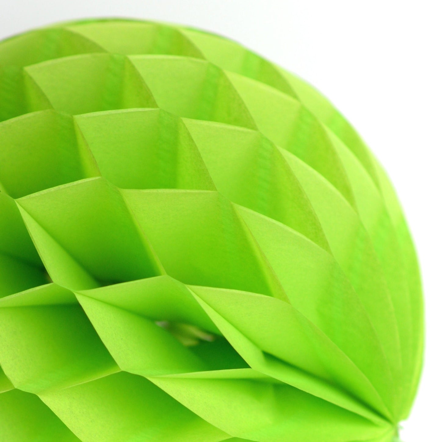 Citrus green paper honeycomb ball party decoration lime green wedding Birthday party baby shower decor gift eco friendly event decor