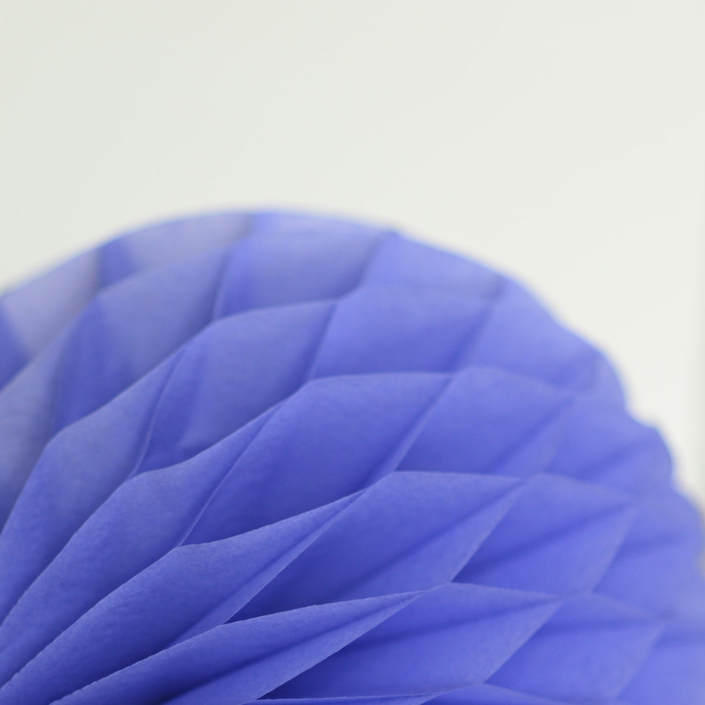 PANSY Purple paper honeycomb ball party decorations, weddding, birthday party decor, sustainable baby shower
