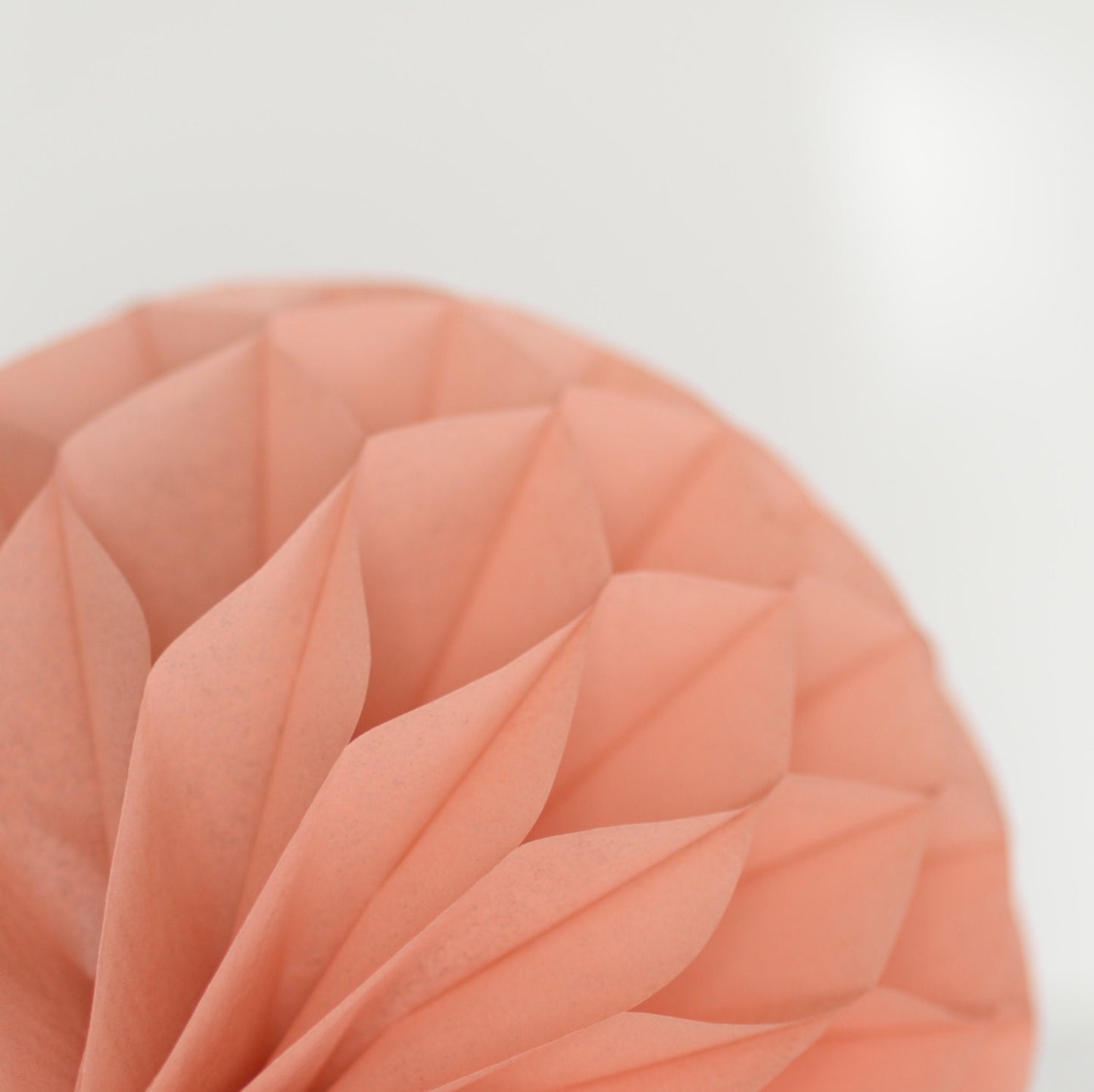 Terracotta Paper Honeycomb Ball - Rustic Boho Party Decoration, Earthy Tones for Weddings, Birthdays, Bridal Showers, Fall Baby Showers