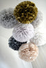 Tissue paper pom poms set | Christmas decoration | Christmas ornament | Paper flowers