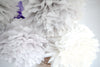 12 small sparkling pom pom set | Shimmery paper pom poms | Christmas decorations