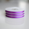 Plum double sided  satin ribbon 12mm /6mm high quality beautiful ribbon purple craft gift wrap ribbon retail bows