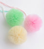 Tulle pom poms value set of 4 | Small size tulle balls | Baby shower tulle decorations