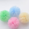 Small tulle pom poms | Lilac tulle balls | Tutu wedding decorations