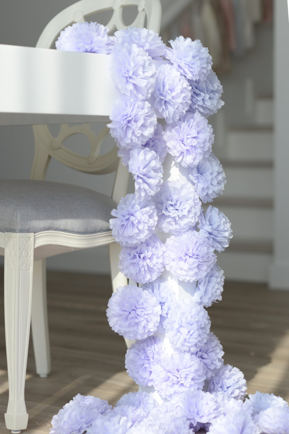 Mini Paper pompoms | set of 90 |  15cm diameter | Custom colours | Wedding decorations | Dessert table decor