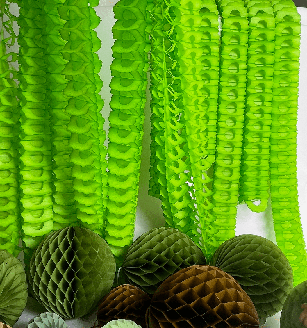 Classic Paper Garland - 360cm- set of 3 - Decopompoms