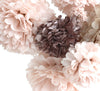 Dusty pink and rose gold 15 large tissue paper Pom Poms party set - Decopompoms