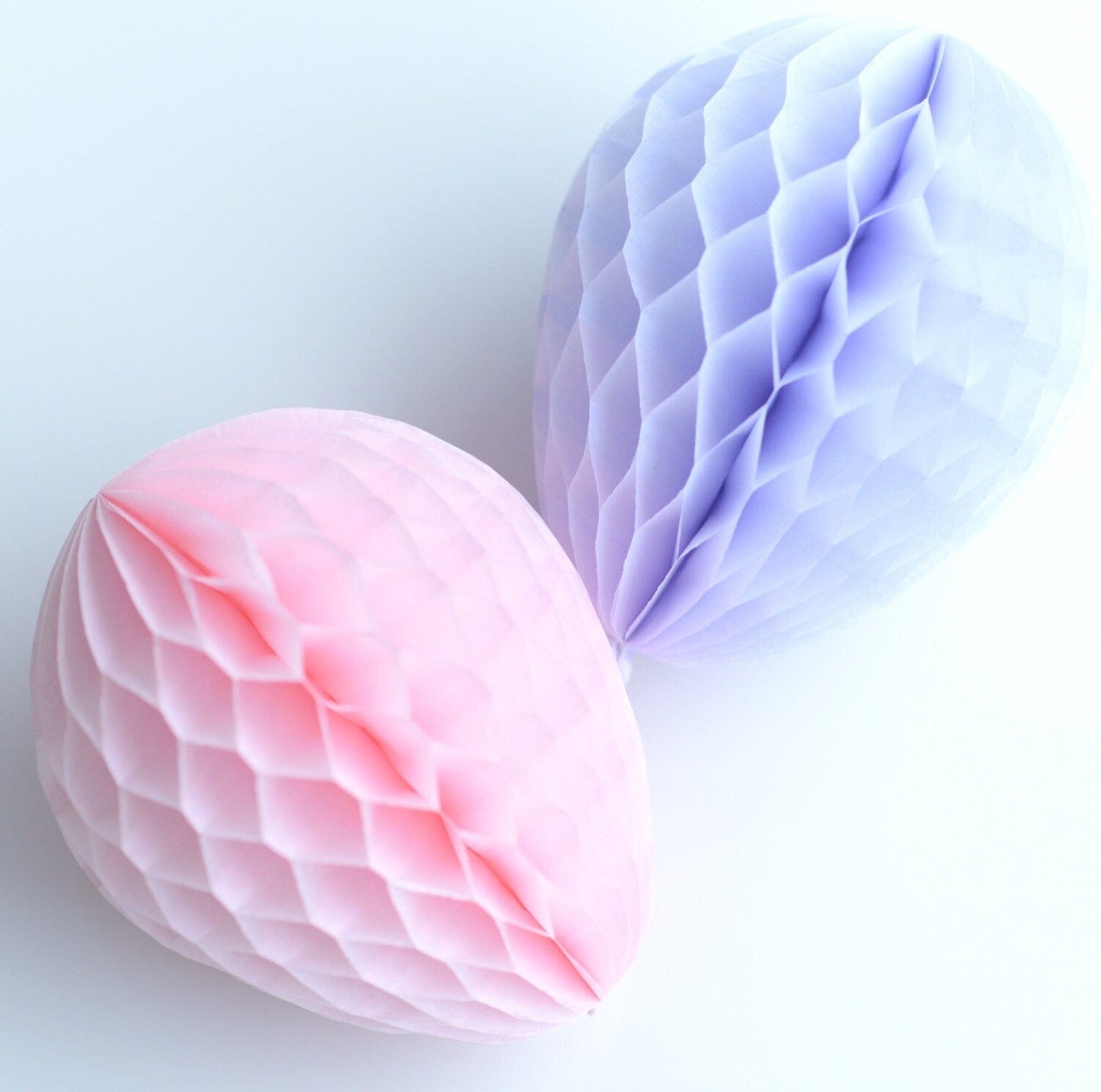 Easter Decorations- Easter eggs | Honeycomb Easter decoration | Colourful Paper Easter eggs - Decopompoms