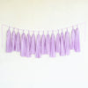 All lilac tassel garland - various lengths - Decopompoms