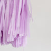 All lilac tassel garland - various lengths - Decopompoms