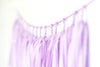 All lilac tassel garland - various lengths - Decopompoms