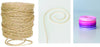Bright rainbow tassel garland - various lengths - Decopompoms