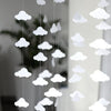 CLOUD paper string garland - Decopompoms