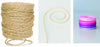 Coral, nudes and gold tissue paper tassel garland - various lengths - Decopompoms