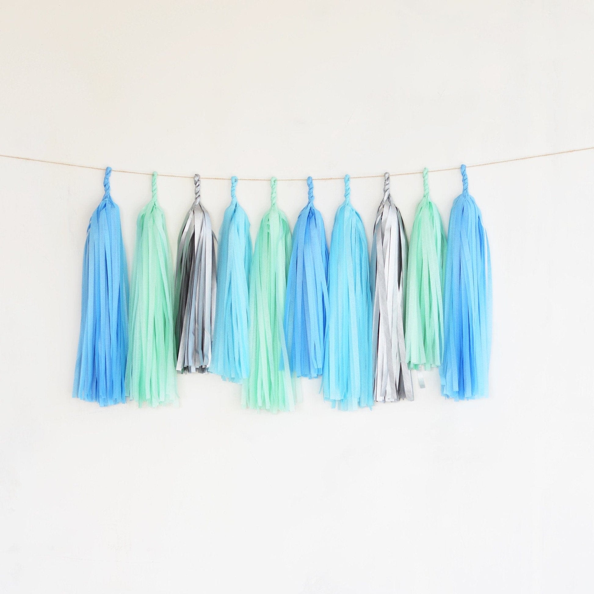 Frozen tassel garland - various lengths - Decopompoms