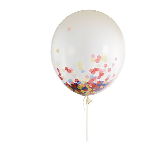 Giant Clear confetti filled Balloon 36