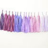 OMBRE PURPLE tassel garland - Decopompoms