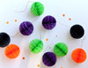 Party decor fall honeycomb garland - Decopompoms