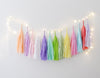 Pastel Unicorn tassel garland - various lengths - Decopompoms