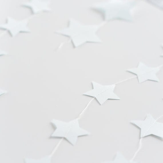STAR paper string garland - Decopompoms