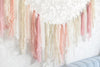 Garland Vintage look ribbon Tassel Garland Banner decopompoms