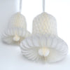 Honeycomb bell hanging decoration - custom color - 25 cm - Decopompoms