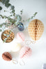 Honeycomb easter egg decoration - custom color - 30cm - Decopompoms