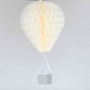 Honeycomb Hot Air balloon with basket decorations - custom colors - Decopompoms