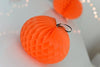 Honeycomb pumpkin decorations - Halloween decor - custom colors - Decopompoms