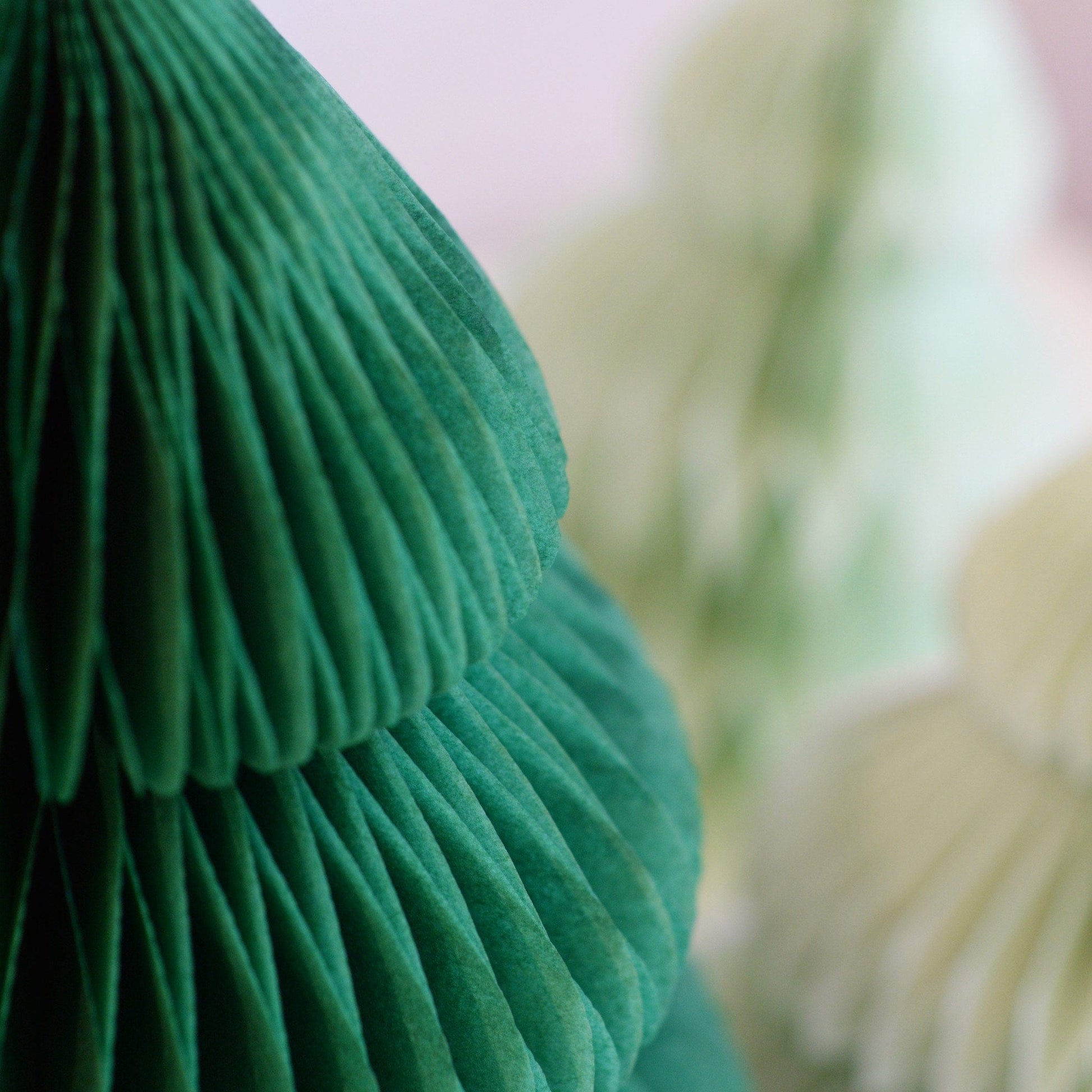 Large paper Christmas tree - Paper Honeycomb - custom color -18"/ 45 cm - Decopompoms