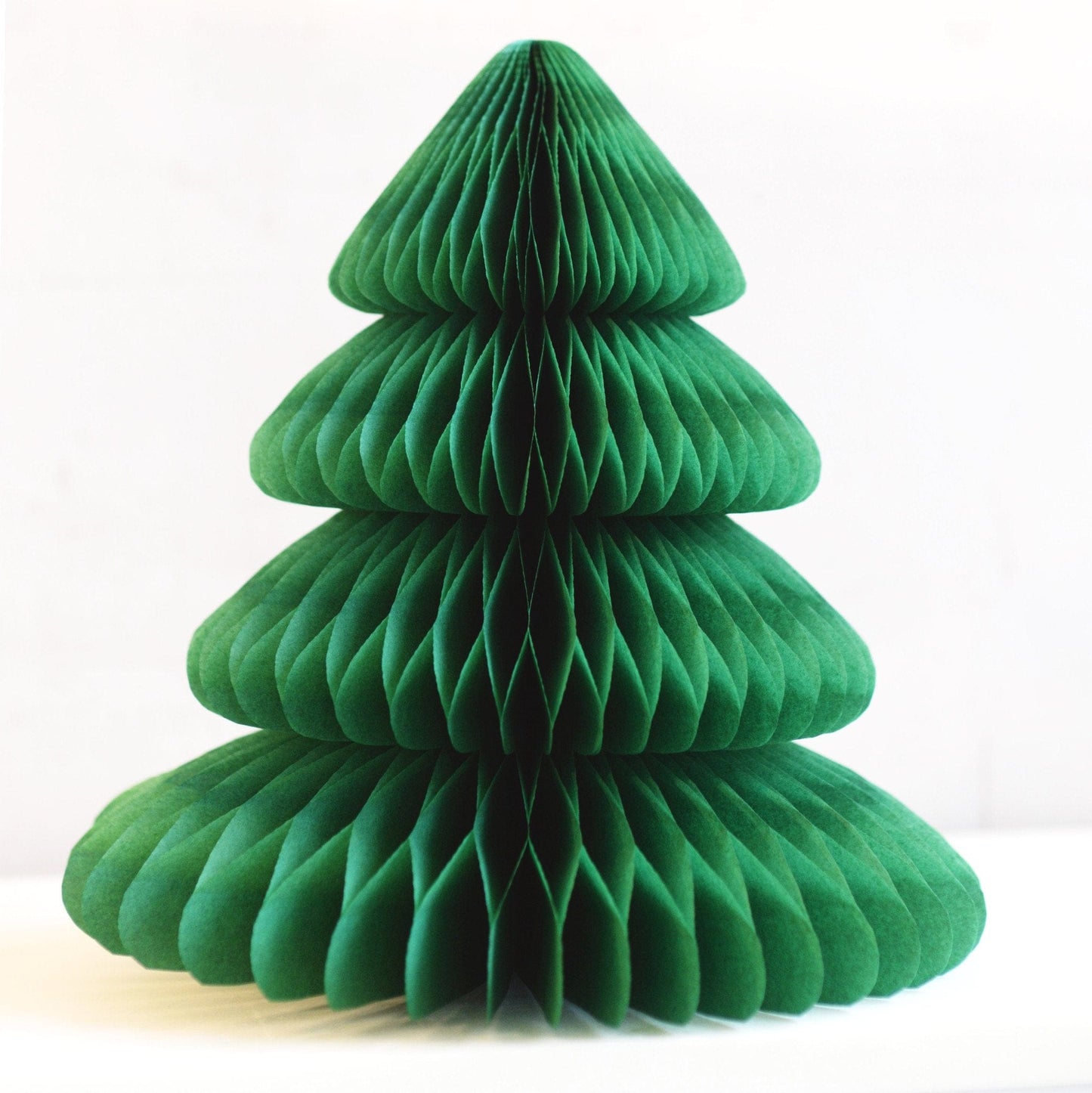 Large paper Christmas tree - Paper Honeycomb - custom color -18"/ 45 cm - Decopompoms